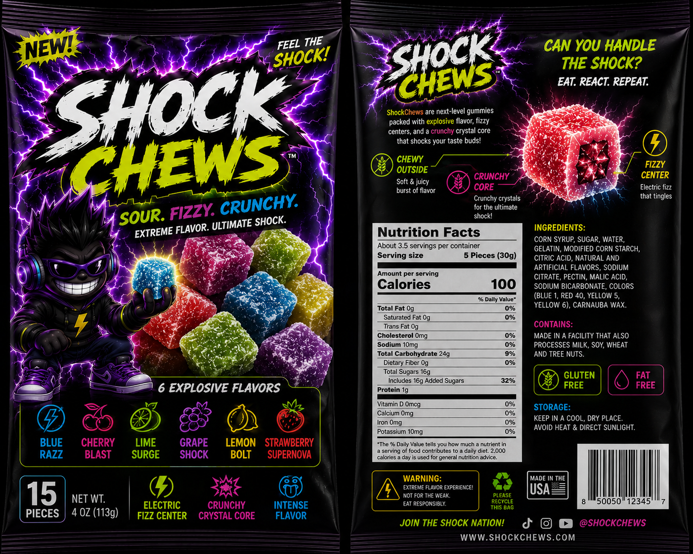ShockChews (New Flavors)
